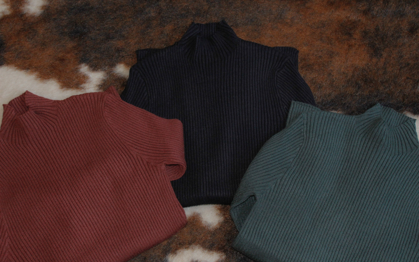 Mock Neck Long Sleeve