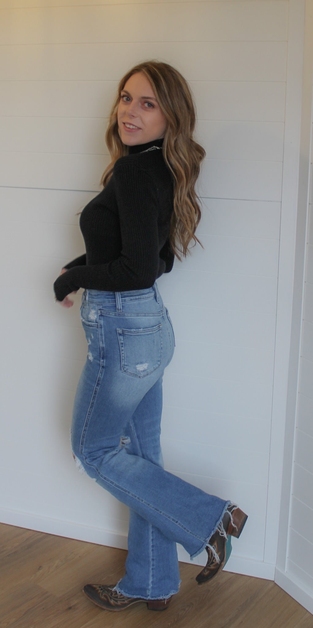 Mock Neck Long Sleeve