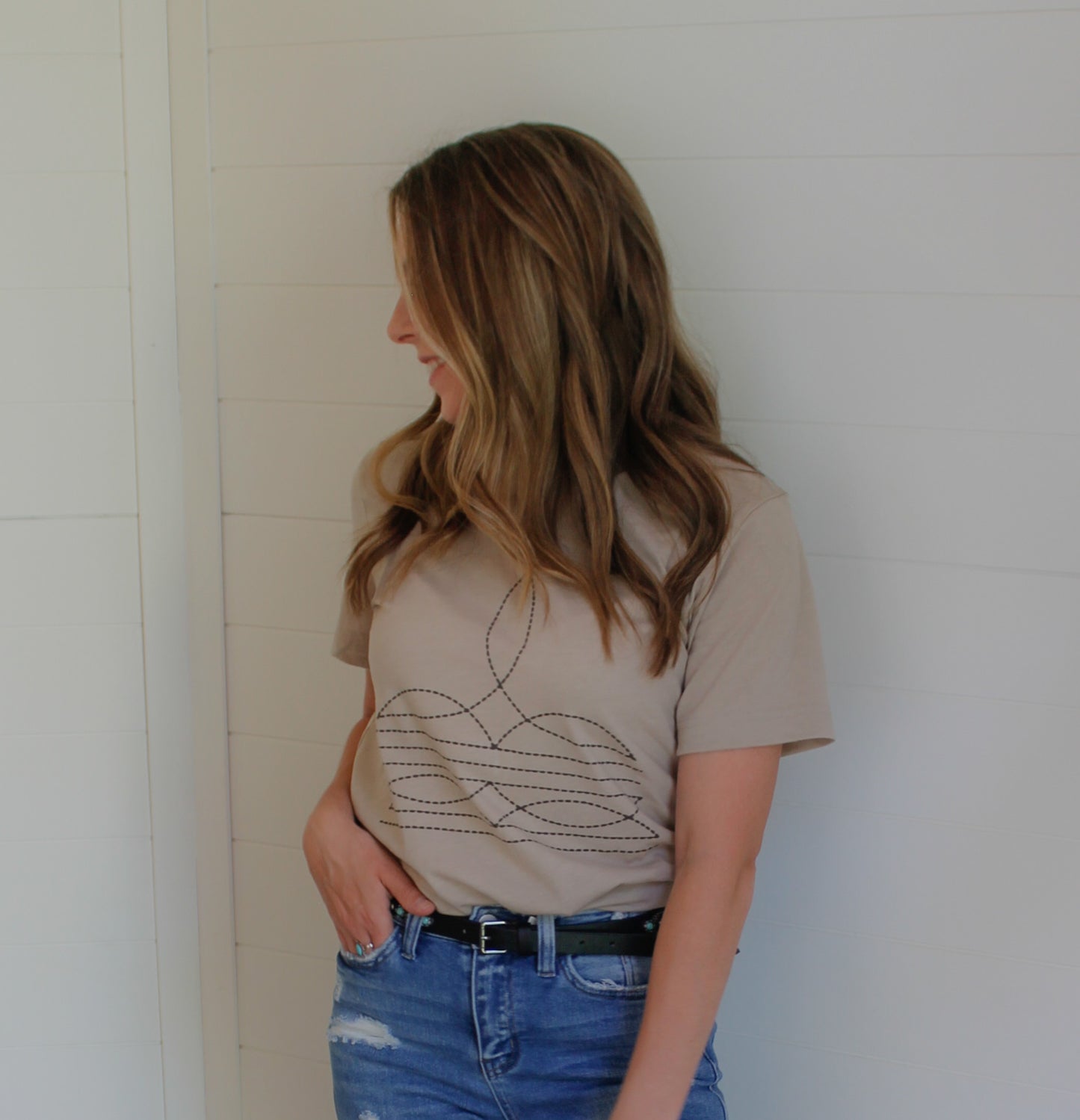 Boot Stitch Tee