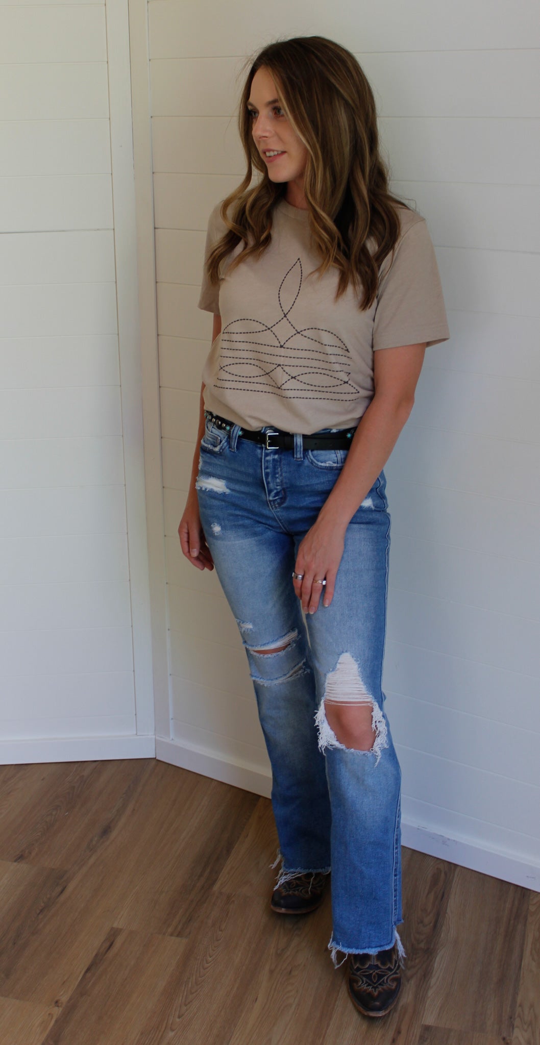 Boot Stitch Tee