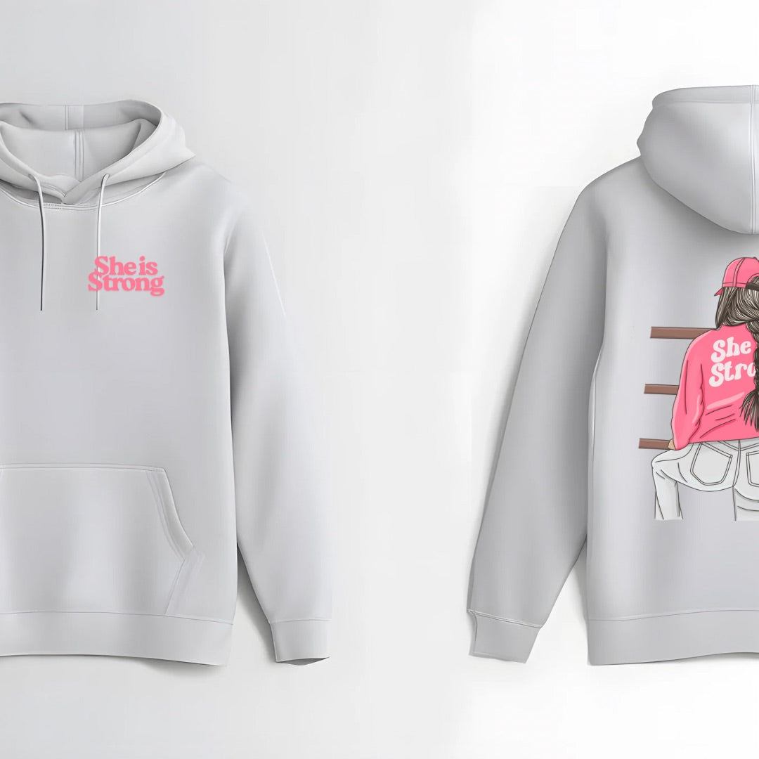 (Hoodie) She is Strong