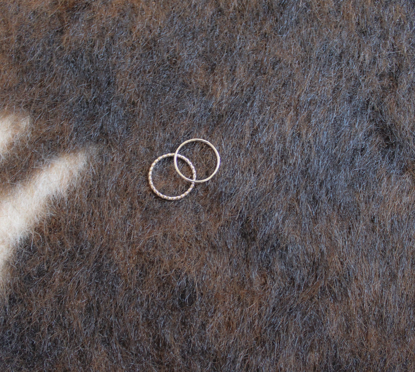 Hammered Stacking Ring