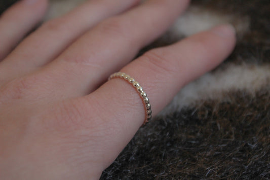 Small Beaded Ring