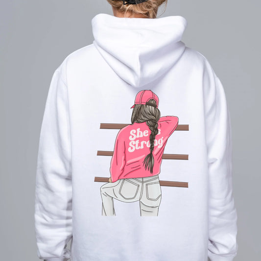 (Hoodie) She is Strong