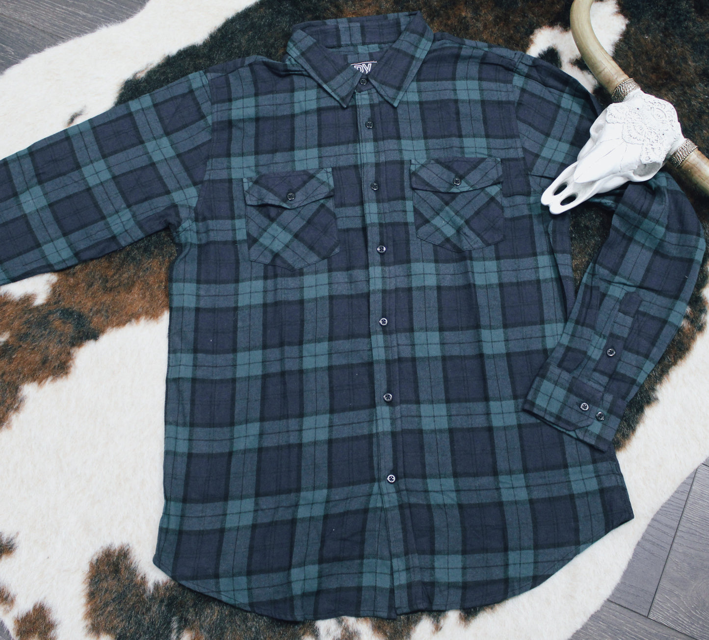 Navy Flannel