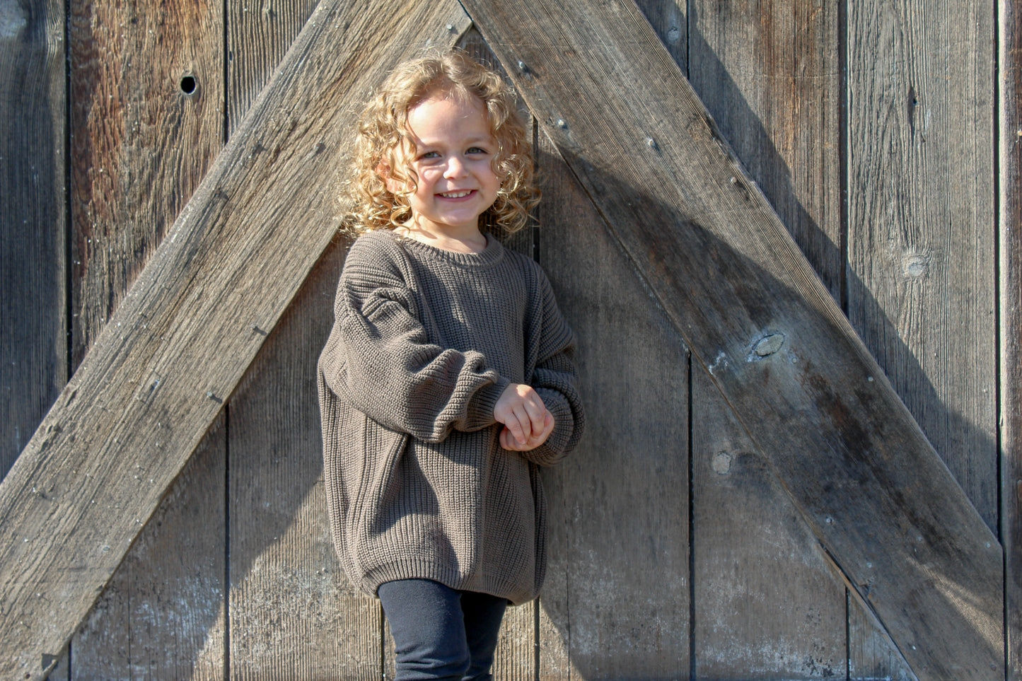 Kids Chunky Knit Sweater