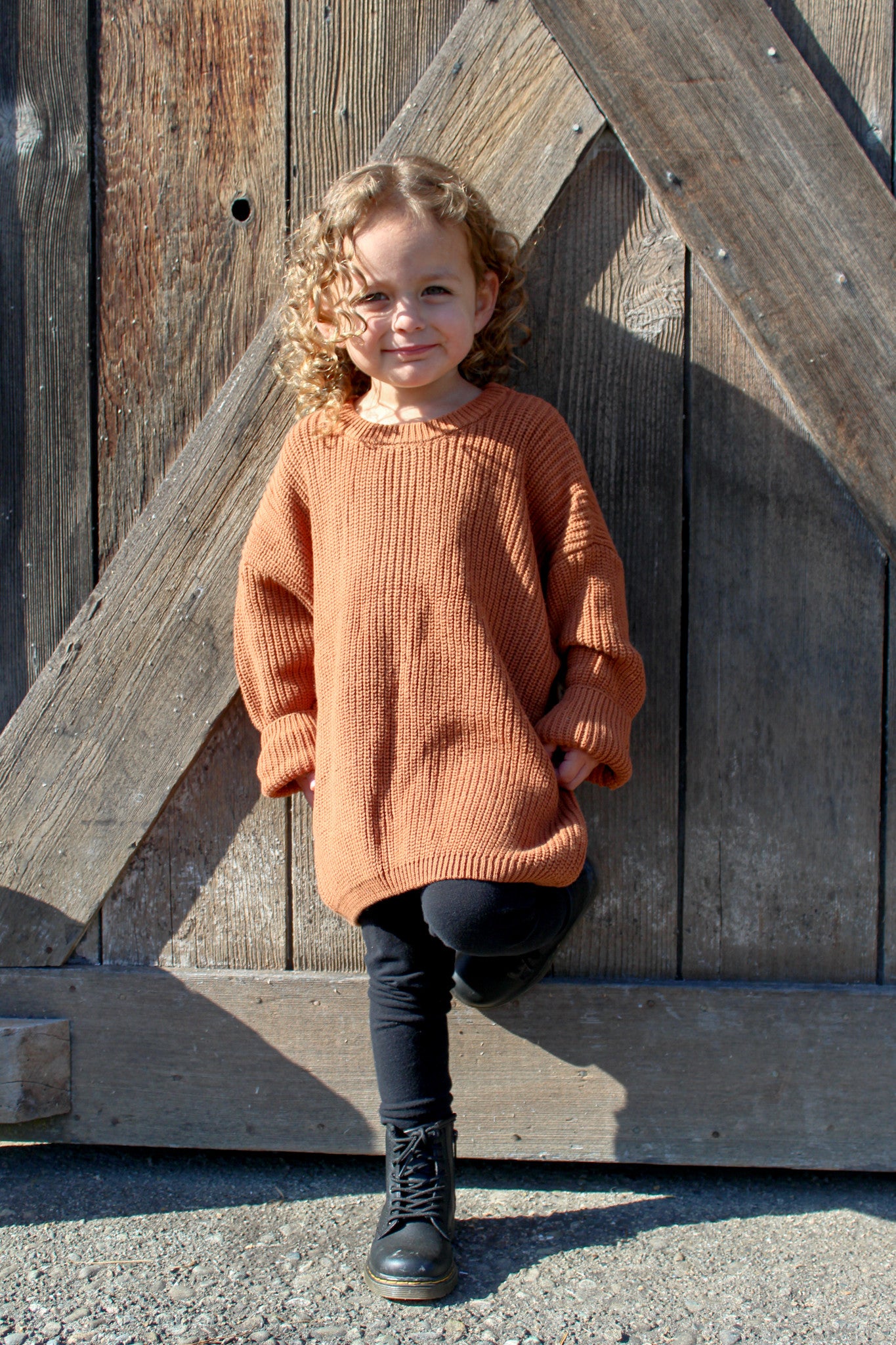 Kids Chunky Knit Sweater